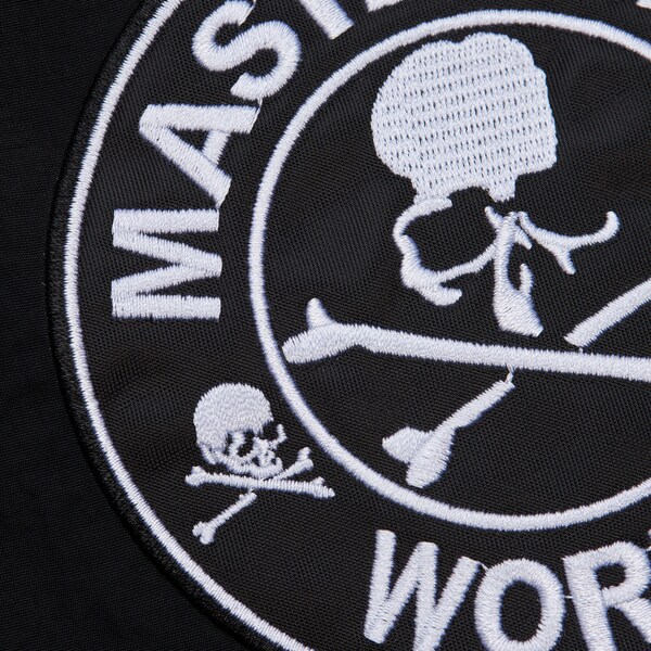 Mitchell & Ness Black Mastermind Full-Zip Warmup Jacket