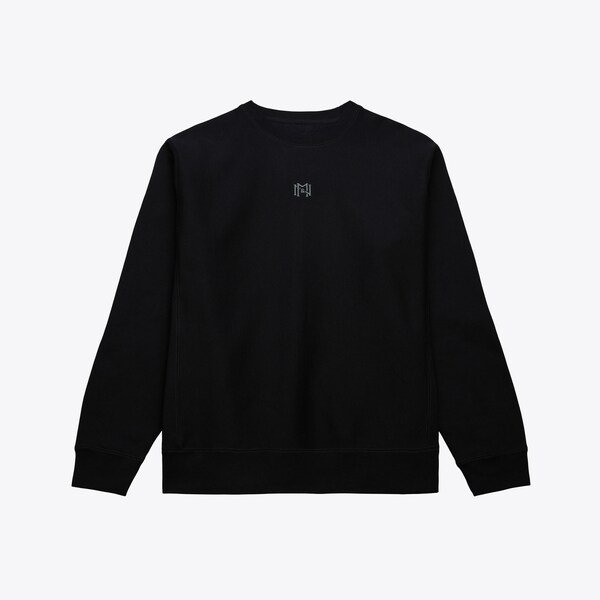 Mitchell & Ness Black Premium Branded Fleece Pullover Sweatshirt