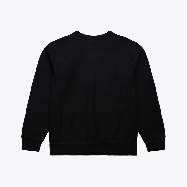 Mitchell & Ness Black Premium Branded Fleece Pullover Sweatshirt
