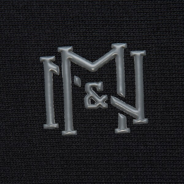 Mitchell & Ness Black Premium Branded Fleece Pullover Sweatshirt