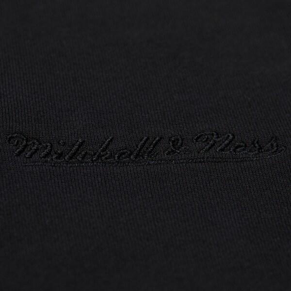 Mitchell & Ness Black Script Oversized Logo Pullover Sweatshirt 4 Mitchell & Ness Black Script Oversized Logo Pullover Sweatshirt