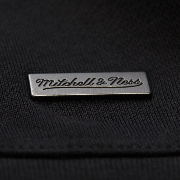 Mitchell & Ness Black Script Oversized Logo Pullover Sweatshirt 5 Mitchell & Ness Black Script Oversized Logo Pullover Sweatshirt