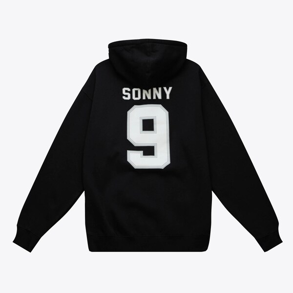 Sonny Jurgensen M&N Black M&N Full-Zip Hoodie 3 Sonny Jurgensen M&N Black M&N Full-Zip Hoodie