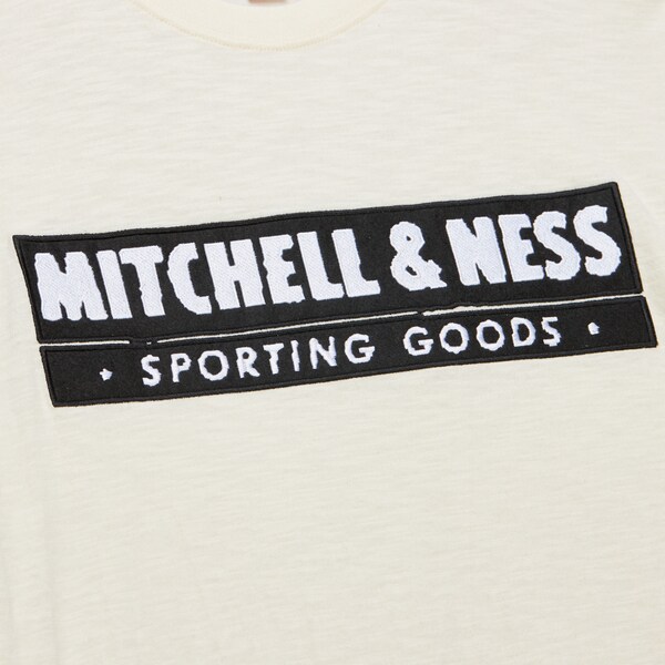 Mitchell & Ness Cream Heritage Vintage Slub T-Shirt 4 Mitchell & Ness Cream Heritage Vintage Slub T-Shirt