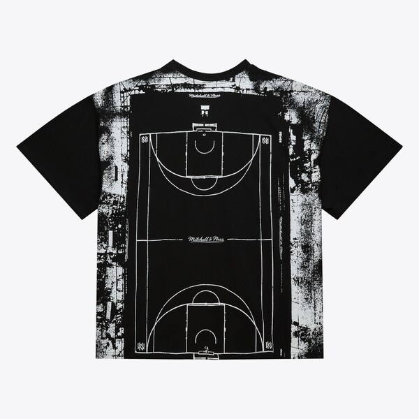 Mitchell & Ness Black Arena Premium Basketball T-Shirt 3 Mitchell & Ness Black Arena Premium Basketball T-Shirt