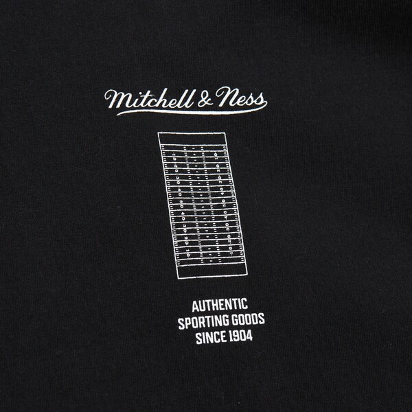 Mitchell & Ness Black Arena Premium Football T-Shirt 4 Mitchell & Ness Black Arena Premium Football T-Shirt