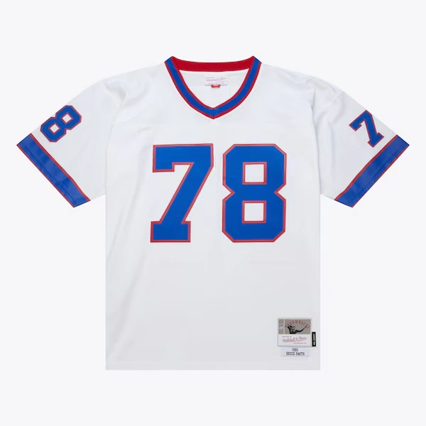 Bruce Smith Buffalo Bills 1990 White Legacy Jersey
