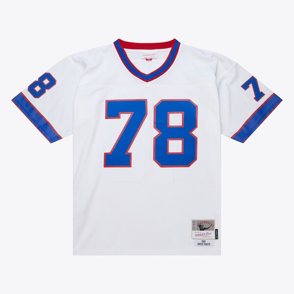 Bruce Smith Buffalo Bills 1990 White Legacy Jersey