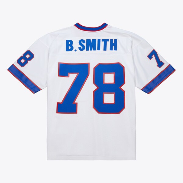 Bruce Smith Buffalo Bills 1990 White Legacy Jersey