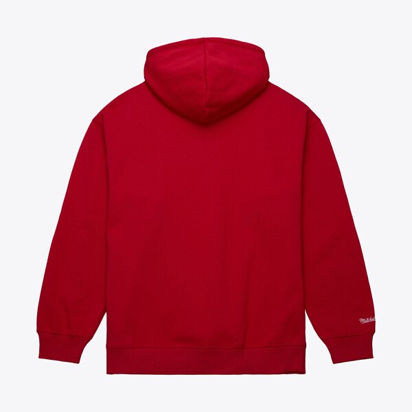 Buffalo Bills Red Throwback Logo Pullover Sweatshirt