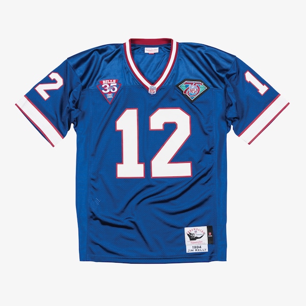 Jim Kelly Buffalo Bills 1994 Royal Authentic Jersey