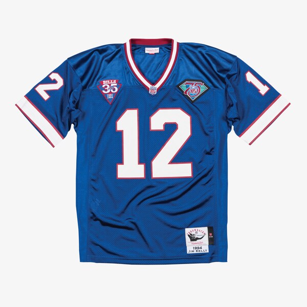 Jim Kelly Buffalo Bills 1994 Royal Authentic Jersey