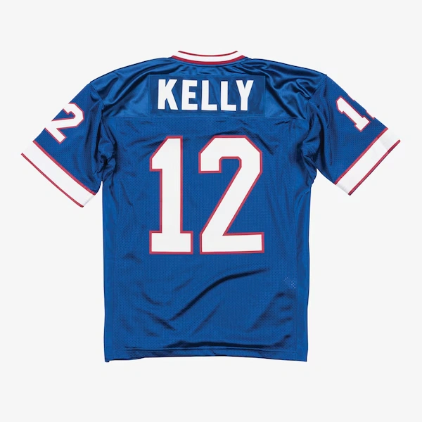 Jim Kelly Buffalo Bills 1994 Royal Authentic Jersey 3 Jim Kelly Buffalo Bills 1994 Royal Authentic Jersey