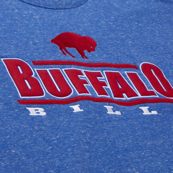 Buffalo Bills Royal Throwback Fleece Crewneck Sweatshirt