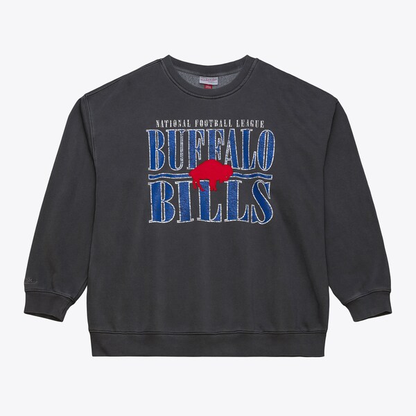 Buffalo Bills Charcoal Downtown Fleece Sweatshirt