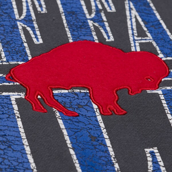 Buffalo Bills Charcoal Downtown Fleece Sweatshirt
