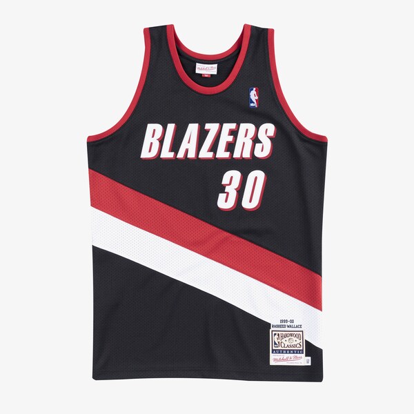 Rasheed Wallace Portland Trail Blazers 1999-00 Black Authentic Jersey