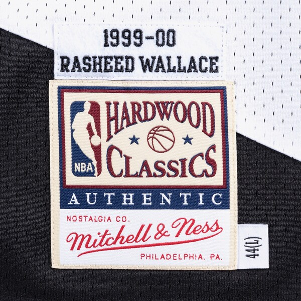 Rasheed Wallace Portland Trail Blazers 1999-00 Black Authentic Jersey 4 Rasheed Wallace Portland Trail Blazers 1999-00 Black Authentic Jersey