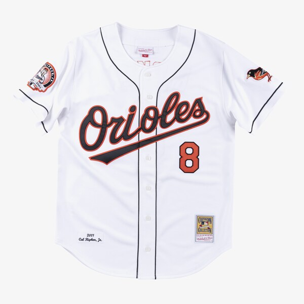 Cal Ripken Jr. Baltimore Orioles White 2001 Authentic Jersey
