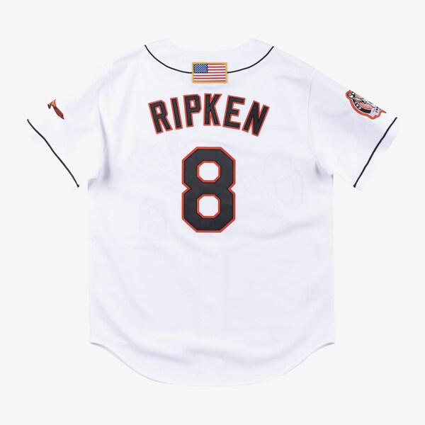 Cal Ripken Jr. Baltimore Orioles White 2001 Authentic Jersey 3 Cal Ripken Jr. Baltimore Orioles White 2001 Authentic Jersey