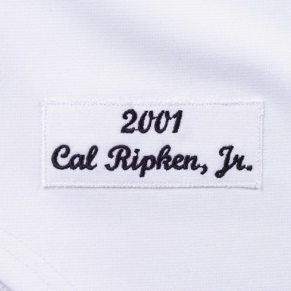 Cal Ripken Jr. Baltimore Orioles White 2001 Authentic Jersey 4 Cal Ripken Jr. Baltimore Orioles White 2001 Authentic Jersey