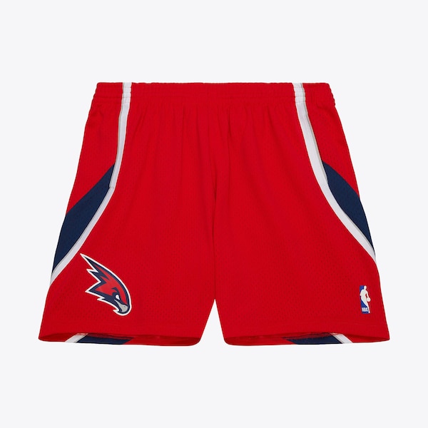 Atlanta Hawks 2013-14 Red Swingman Shorts