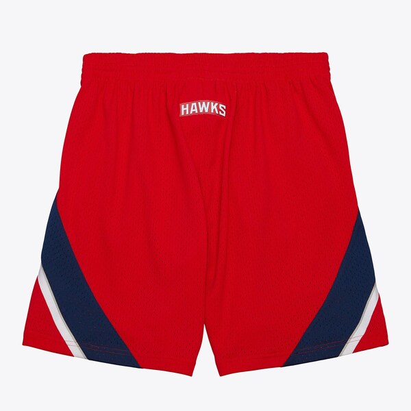 Atlanta Hawks 2013-14 Red Swingman Shorts 3 Atlanta Hawks 2013-14 Red Swingman Shorts