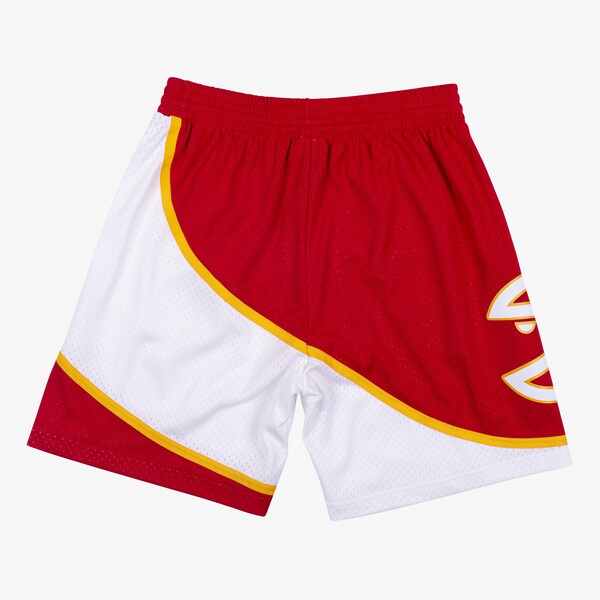 Atlanta Hawks 1986-87 Red Swingman Shorts 4 Atlanta Hawks 1986-87 Red Swingman Shorts