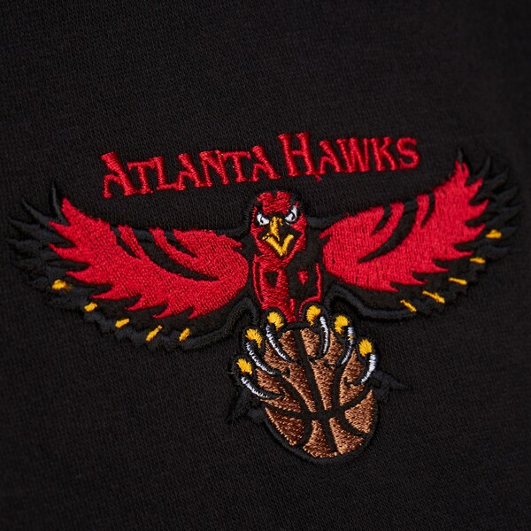 Atlanta Hawks Black Out Vintage Logo Pullover Hoodie 6 Atlanta Hawks Black Out Vintage Logo Pullover Hoodie