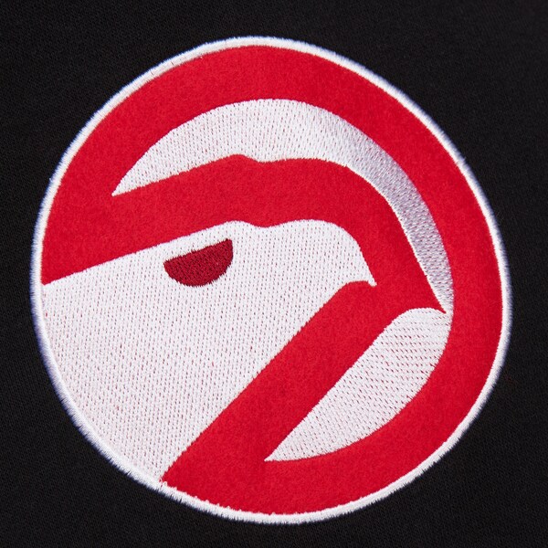 Atlanta Hawks Black Out Vintage Logo Pullover Hoodie 7 Atlanta Hawks Black Out Vintage Logo Pullover Hoodie