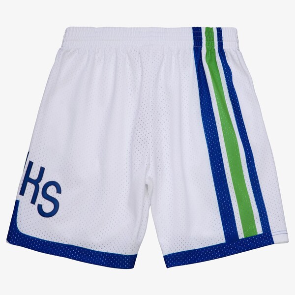 Atlanta Hawks 1970-71 White Logo Swingman Shorts 3 Atlanta Hawks 1970-71 White Logo Swingman Shorts
