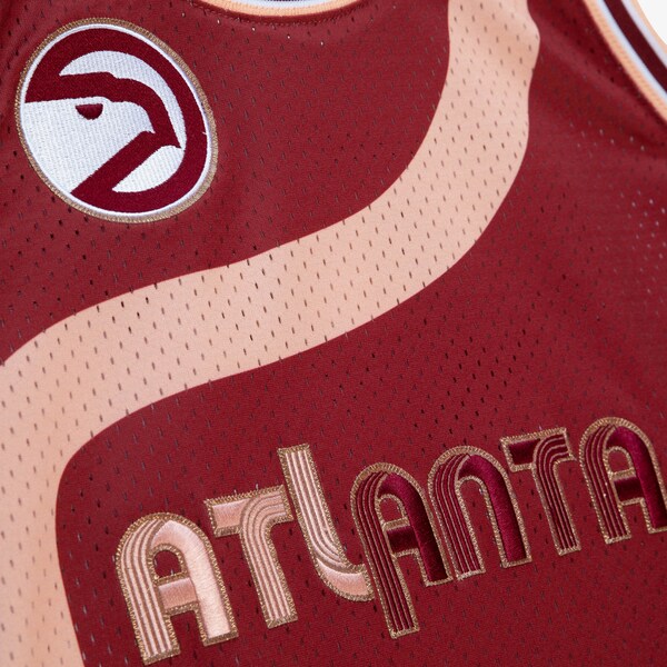 Atlanta Hawks Red My Towns Wish Jersey 4 Atlanta Hawks Red My Towns Wish Jersey