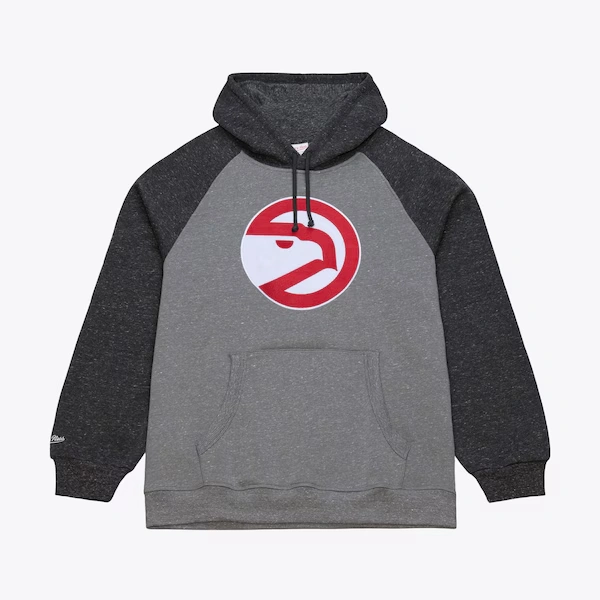 Atlanta Hawks Gray/Black Winning Streak Fleece Hoodie