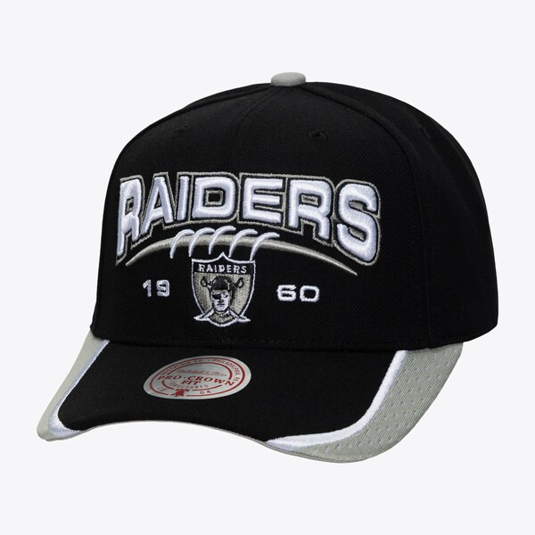 Oakland Raiders Black Game Day Pro Snapback Hat