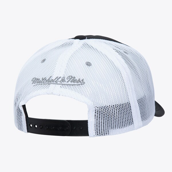 Oakland Raiders Black Sideline Trucker Snapback Hat