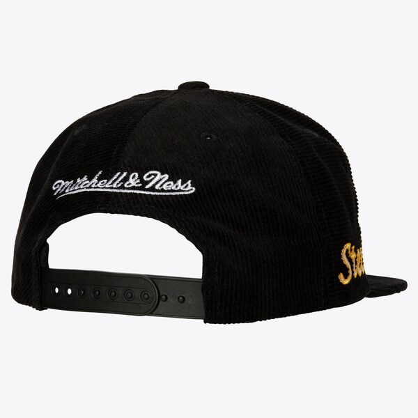 Pittsburgh Steelers Black All Directions Corduroy Snapback Hat 3 Pittsburgh Steelers Black All Directions Corduroy Snapback Hat