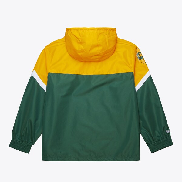 Green Bay Packers Green Tie Breaker Vintage Lightweight Anorak Quarter-Zip Windbreaker 3 Green Bay Packers Green Tie Breaker Vintage Lightweight Anorak Quarter-Zip Windbreaker