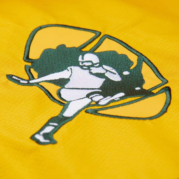 Green Bay Packers Green Tie Breaker Vintage Lightweight Anorak Quarter-Zip Windbreaker 4 Green Bay Packers Green Tie Breaker Vintage Lightweight Anorak Quarter-Zip Windbreaker