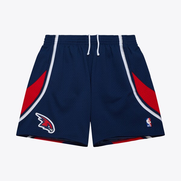 Atlanta Hawks 2009-10 Navy Swingman Shorts