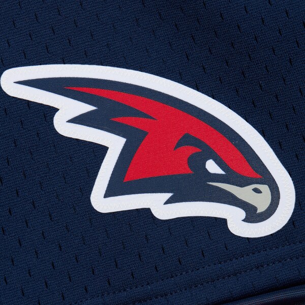 Atlanta Hawks 2009-10 Navy Swingman Shorts 4 Atlanta Hawks 2009-10 Navy Swingman Shorts