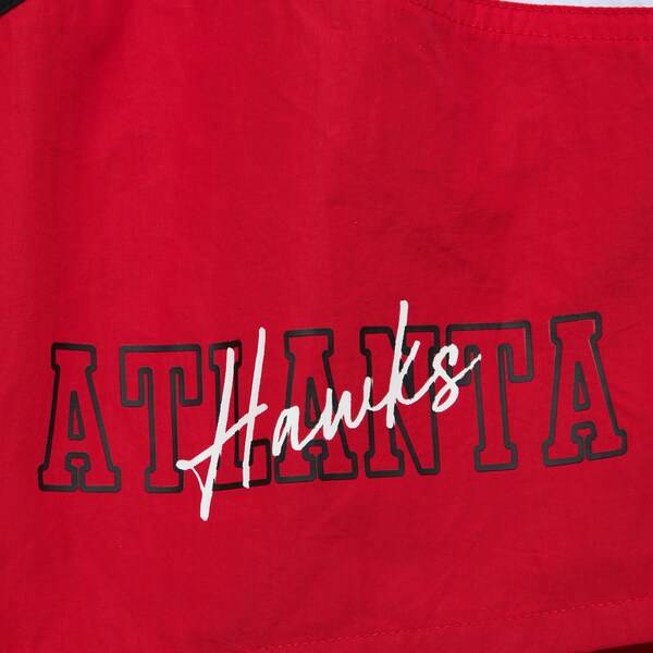 Atlanta Hawks Black Vintage Logo Woven Shorts 5 Atlanta Hawks Black Vintage Logo Woven Shorts