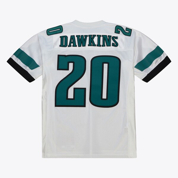 Brian Dawkins Philadelphia Eagles 1996 White Authentic Jersey 3 Brian Dawkins Philadelphia Eagles 1996 White Authentic Jersey