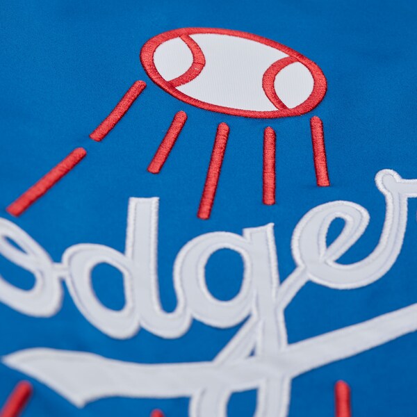 Los Angeles Dodgers Royal Throwback Current Heavyweight Satin Full-Zip Jacket