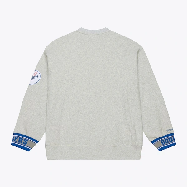 Los Angeles Dodgers Heather Gray Team Celebration Fleece Sweatshirt