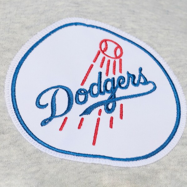 Los Angeles Dodgers Heather Gray Team Celebration Fleece Sweatshirt