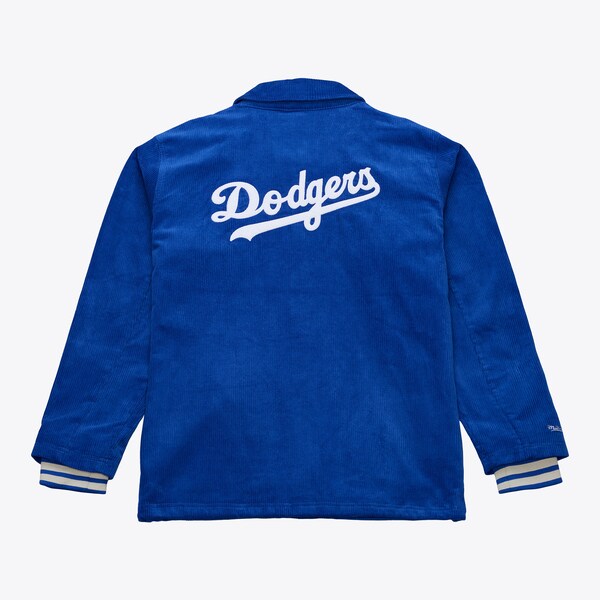 Los Angeles Dodgers Royal Off the Bus Corduroy Coaches Full-Snap Jacket 3 Los Angeles Dodgers Royal Off the Bus Corduroy Coaches Full-Snap Jacket