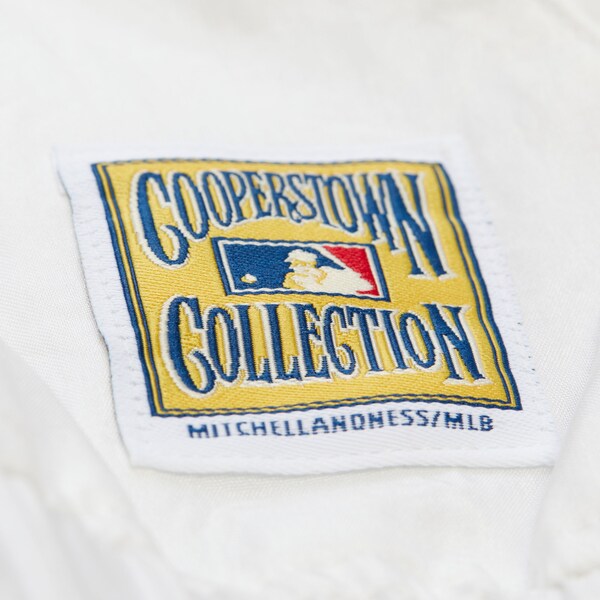 Women's Los Angeles Dodgers White Brooklyn Dodgers Nylon Full-Zip Jacket 6 Women's Los Angeles Dodgers White Brooklyn Dodgers Nylon Full-Zip Jacket