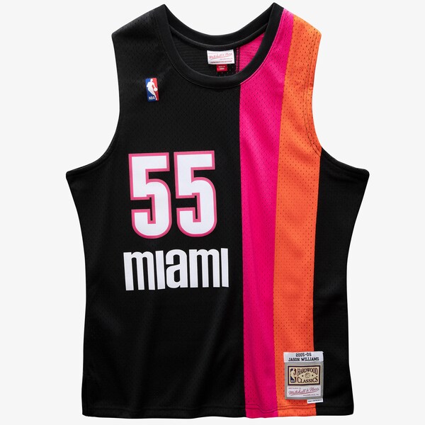Jason Williams Miami Heat 2005-06 Black Swingman Player Jersey