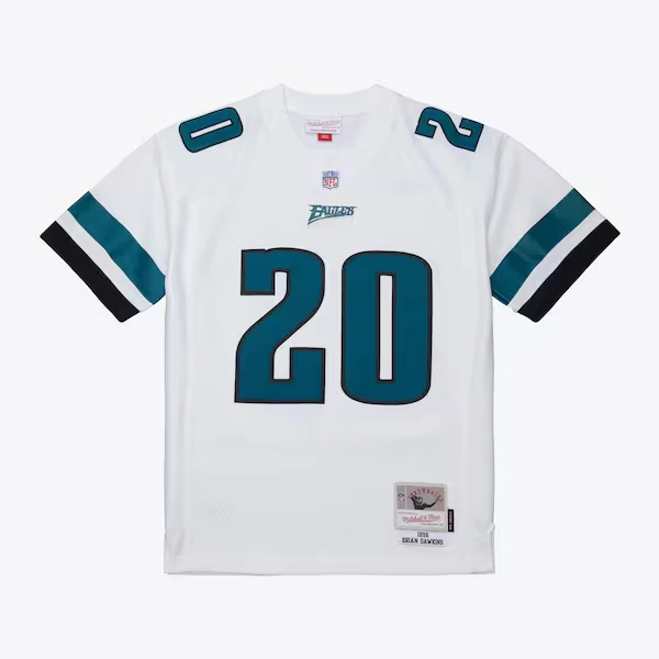 Youth Brian Dawkins Philadelphia Eagles 1996 White Legacy Jersey