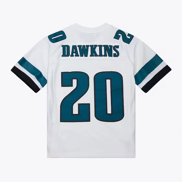 Youth Brian Dawkins Philadelphia Eagles 1996 White Legacy Jersey